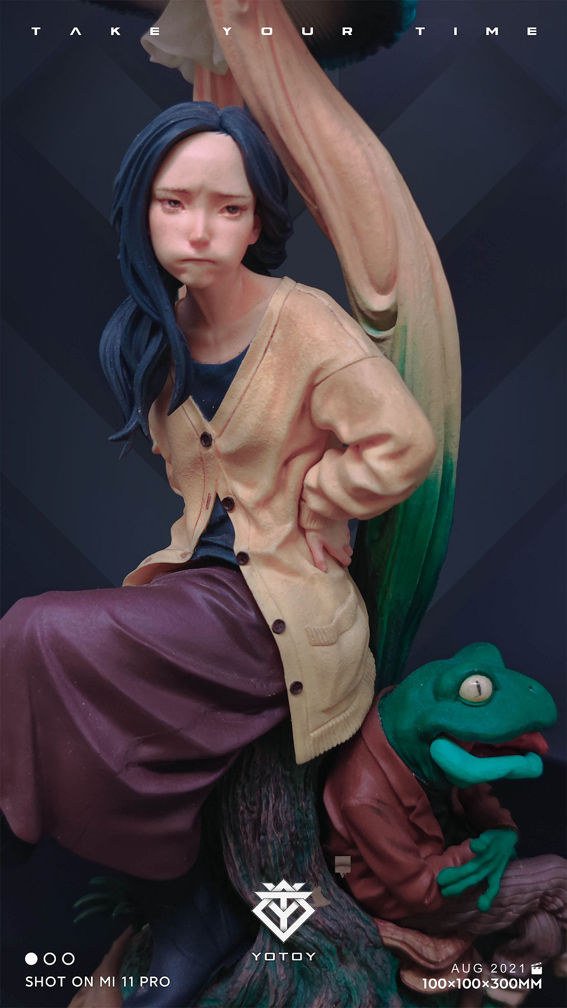 Take Your Time 雕像涂装