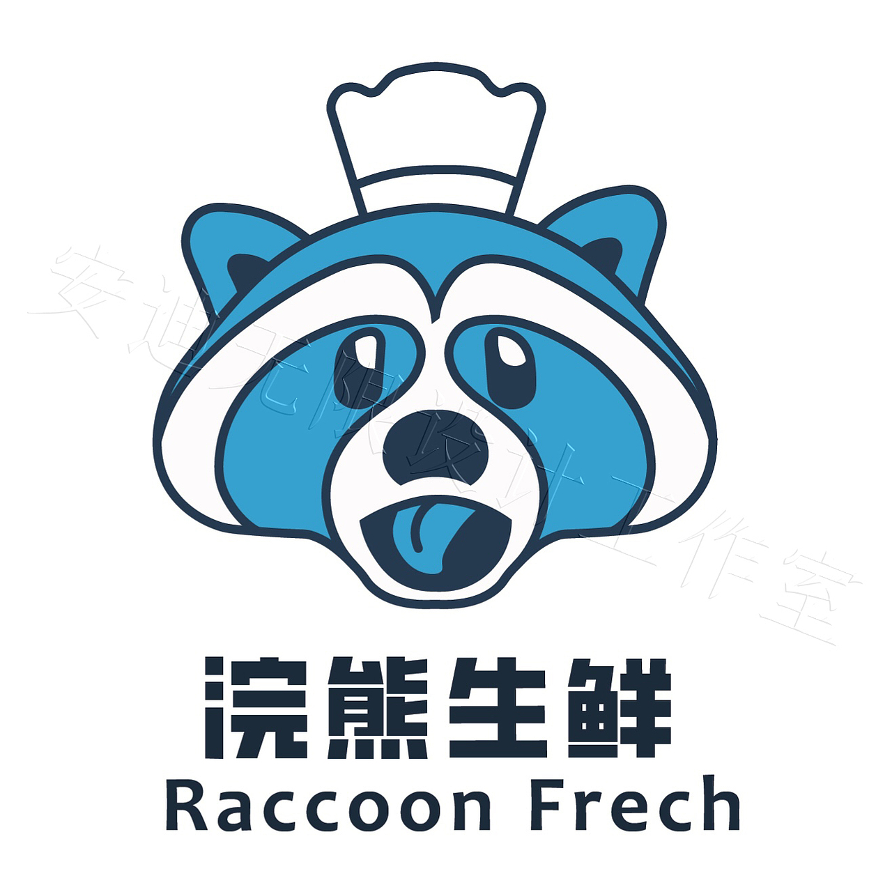动物LOGO——浣熊
