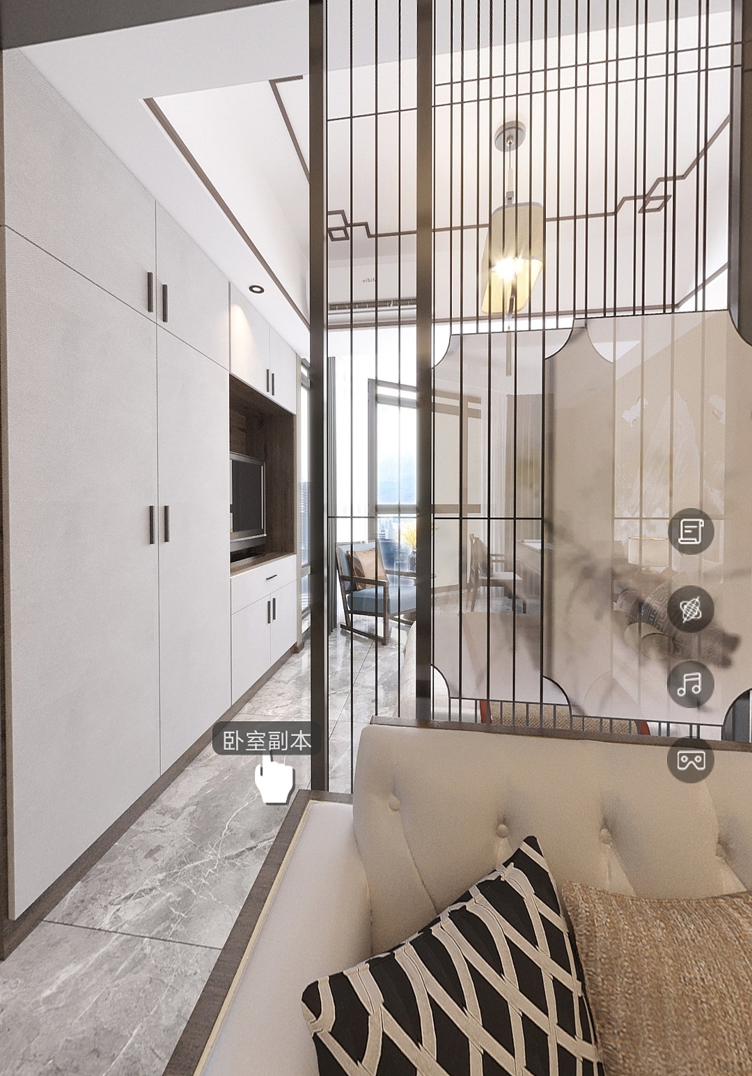 公寓房会客餐区设计线象空间之禧上全案整装（图ZMzAzOTMwMjMy） - 家装设计 - 站酷设计师商业设计李俊杰原创素材 - 站酷ZCOOL