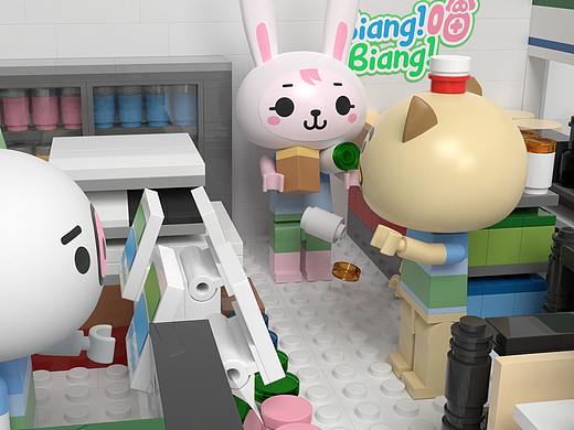 Blender BIANG BIANG 喵!全家门店施工中!