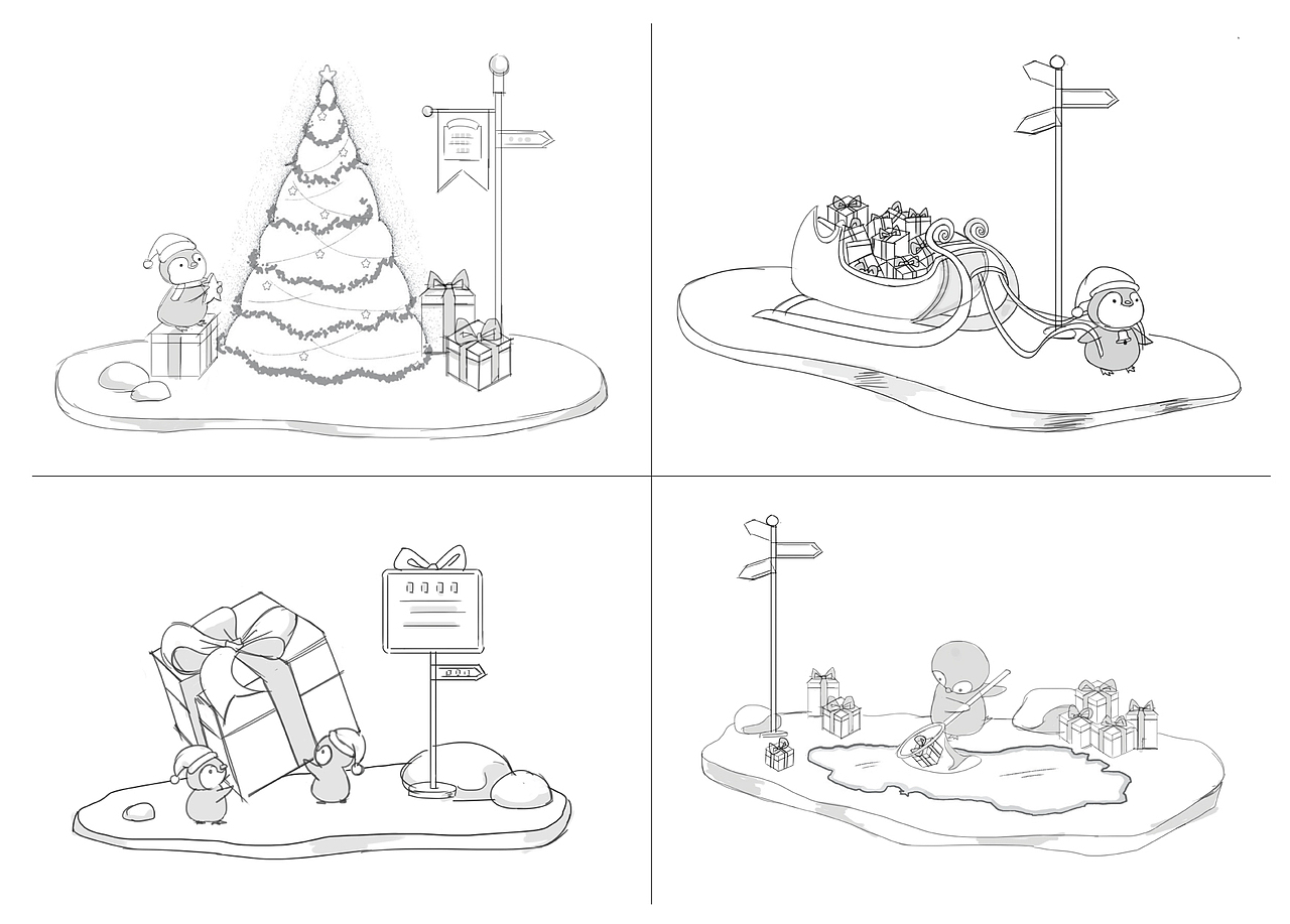 颐堤港-圣诞节设计方案-开「企」圣诞城堡之旅（图ZMTM2NzY1NDAw） - 展陈设计 - 站酷设计师Wonco原创素材 - 站酷ZCOOL