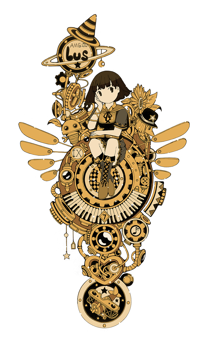 蒸汽朋克插画集6蒸汽街的秘密（图ZMTEyNjkzNDU2） - 艺术插画 - 站酷设计师HAIM原创素材 - 站酷ZCOOL