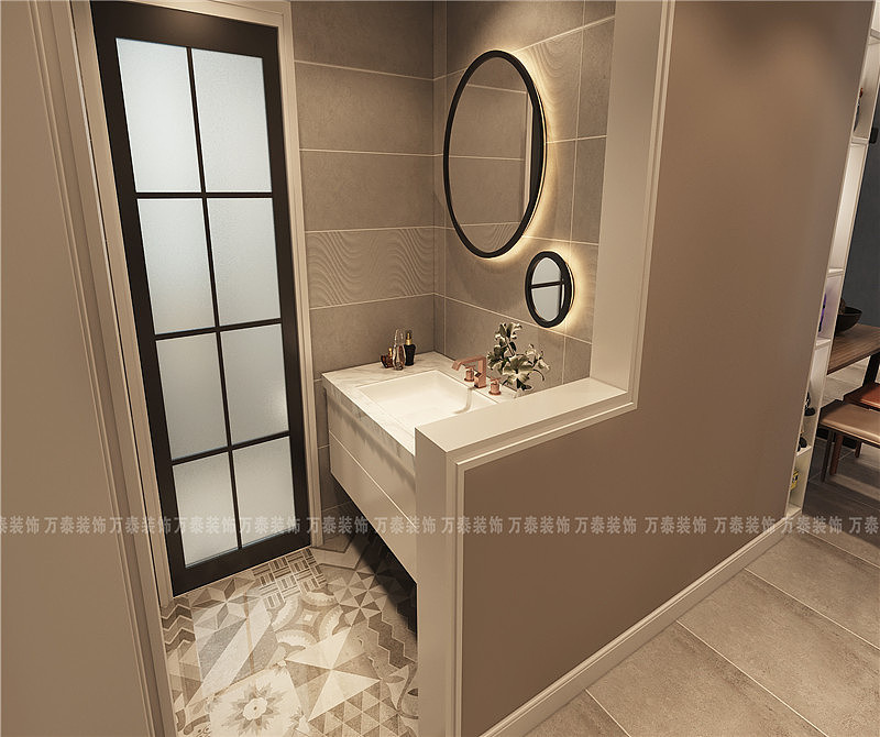 济南万泰装饰济南尊极简风装修案例分享（图ZMjExMzY4OTk2） - 家装设计 - 站酷设计师包子13287700030原创素材 - 站酷ZCOOL