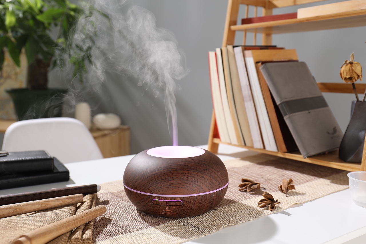帼鑫木纹香薰机 超声波香薰机 GX Diffuser（图ZOTI1MDk0MDg=） - 电子产品 - 站酷设计师黄洪荣原创素材 - 站酷ZCOOL