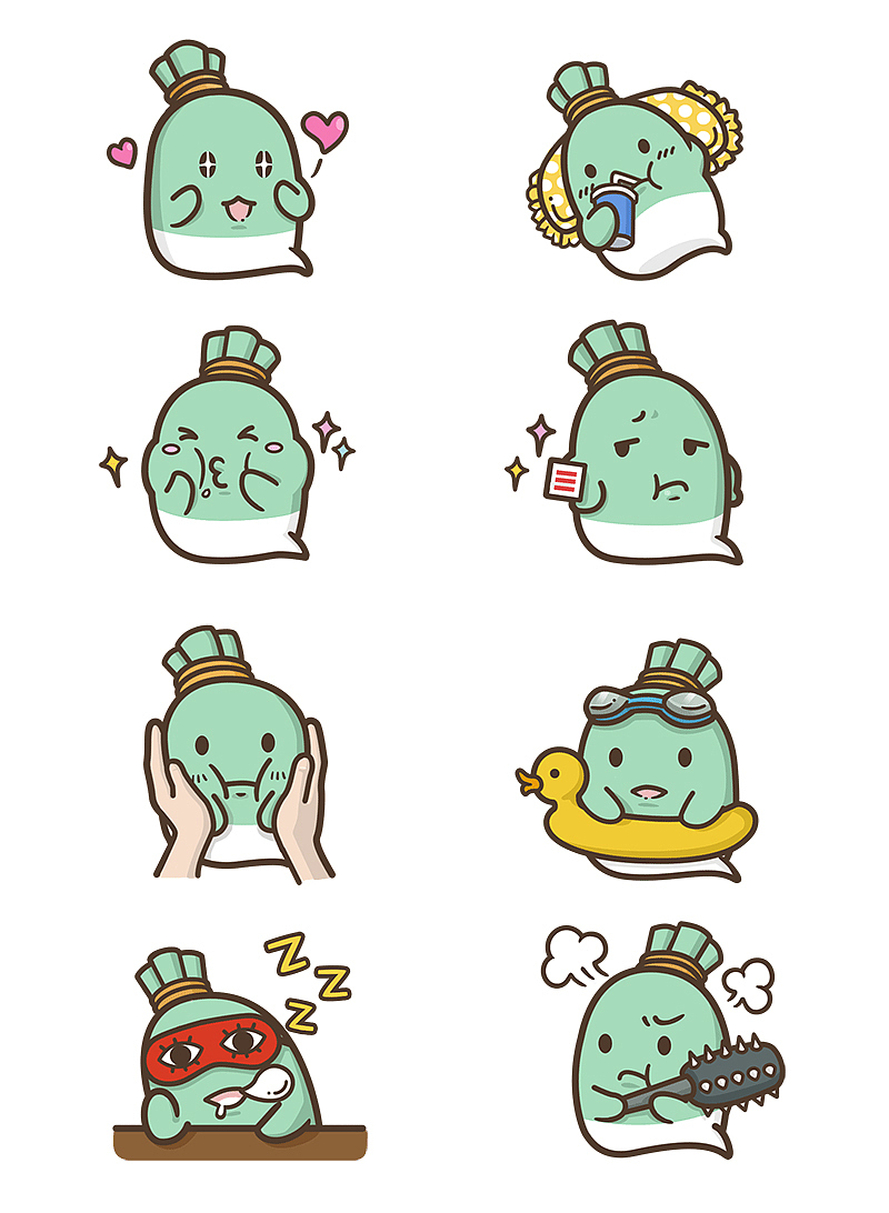 南京大萝卜表情第二弹（图ZNDk5MjE3MTY=） - 网络表情 - 站酷设计师thelastdust原创素材 - 站酷ZCOOL