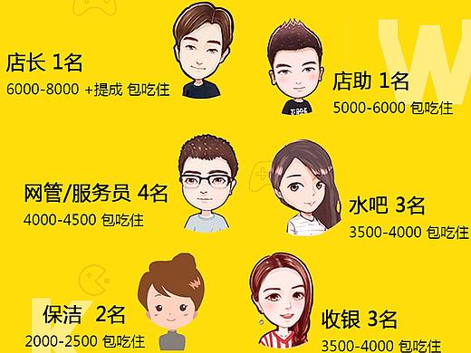 招聘海报,火热招商