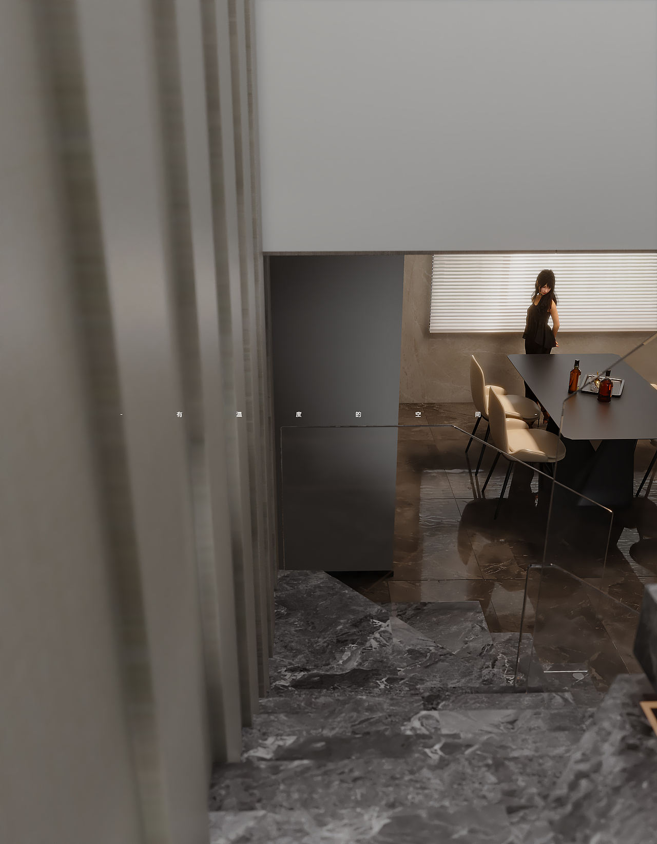 First floor space \一楼空间（图ZMzU1NTc3OTky） - 家装设计 - 站酷设计师SKYDESIGN丨原创素材 - 站酷ZCOOL
