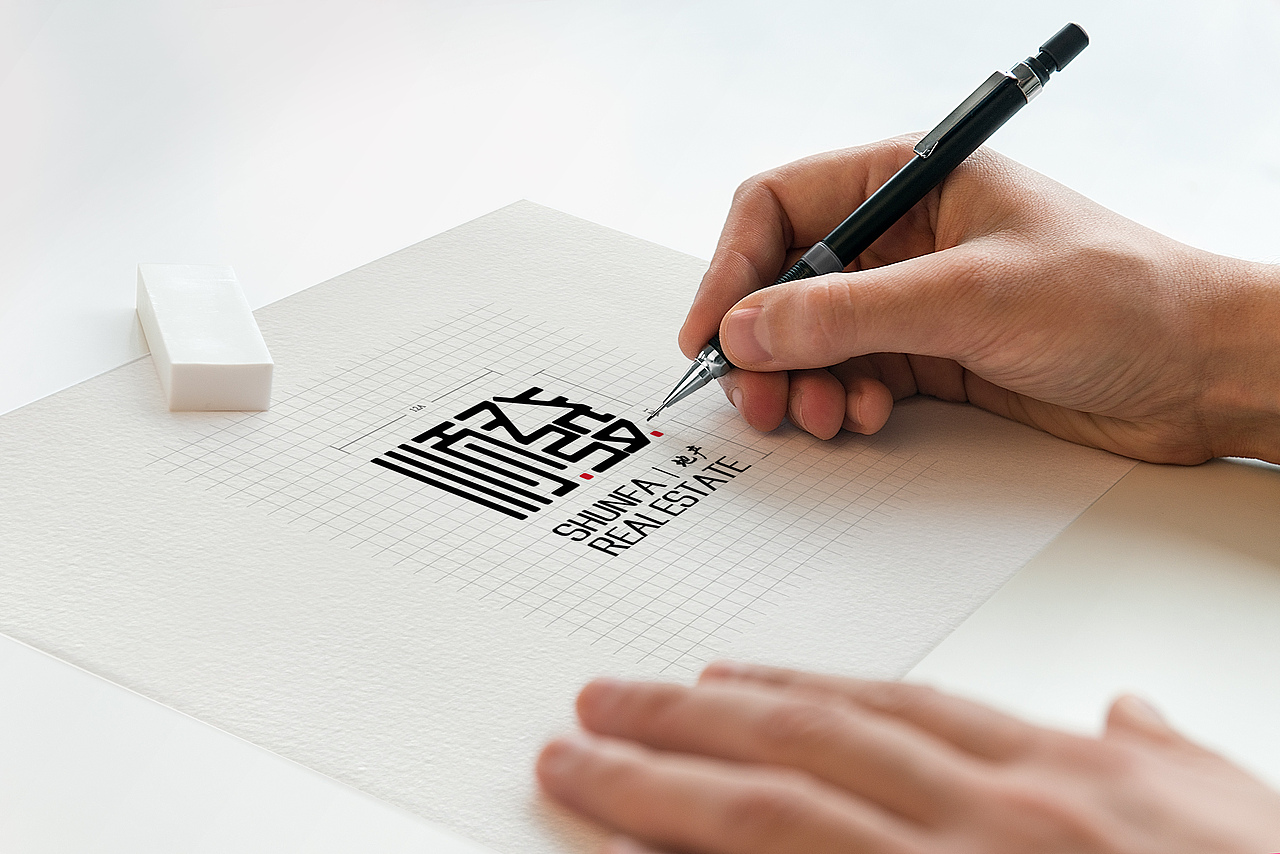 【遵义市顺发地产中介标志LOGO设计】