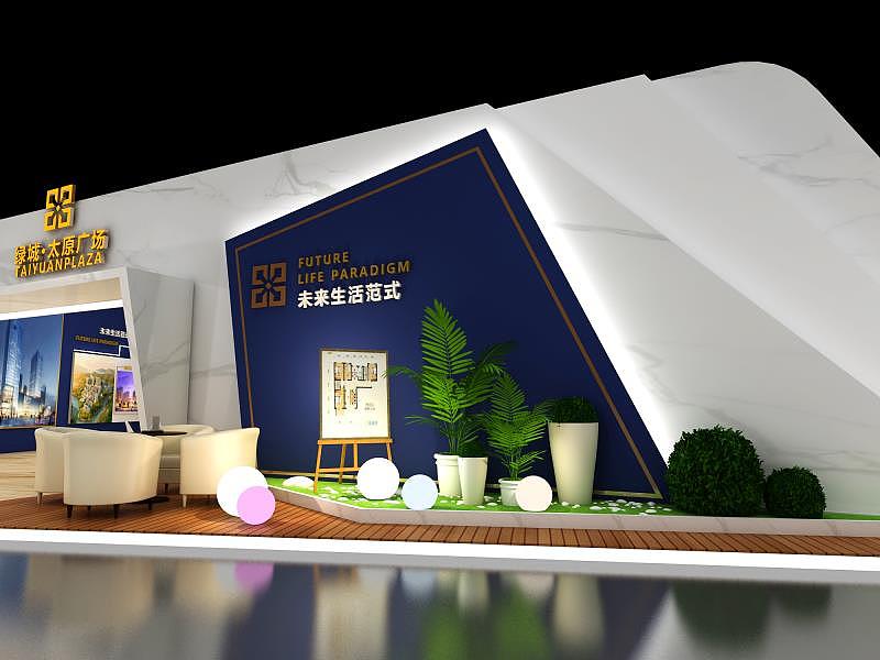 房地产展台2019年，借鉴结构重新布局（图ZMTk2MzcyODc2） - 其他三维 - 站酷设计师小新king原创素材 - 站酷ZCOOL