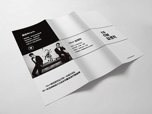 音乐专辑宣传三折页设计