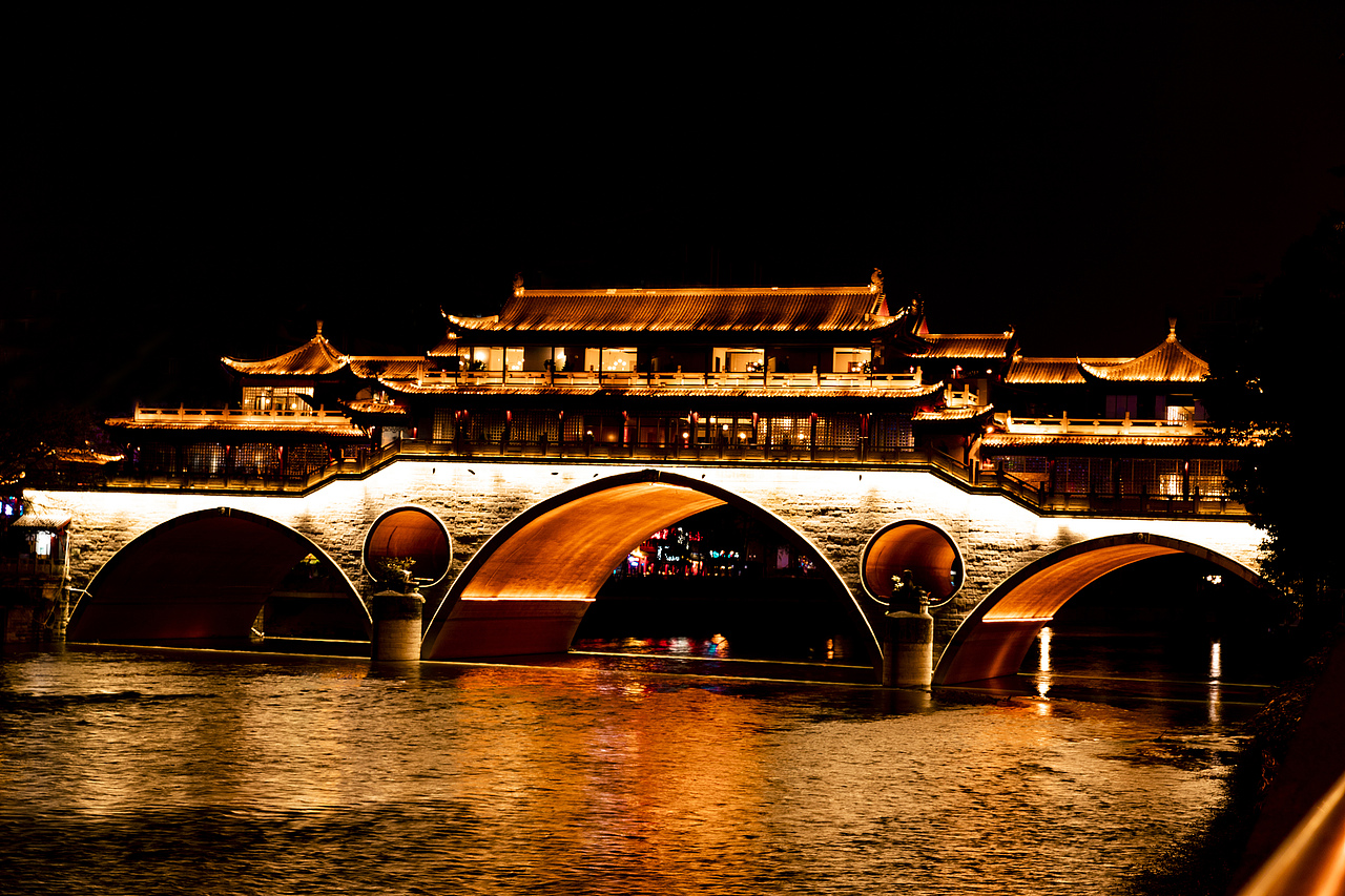 九眼桥（图ZMjQ2OTczMTA4） - 风光摄影 - 站酷设计师狐狸05原创素材 - 站酷ZCOOL