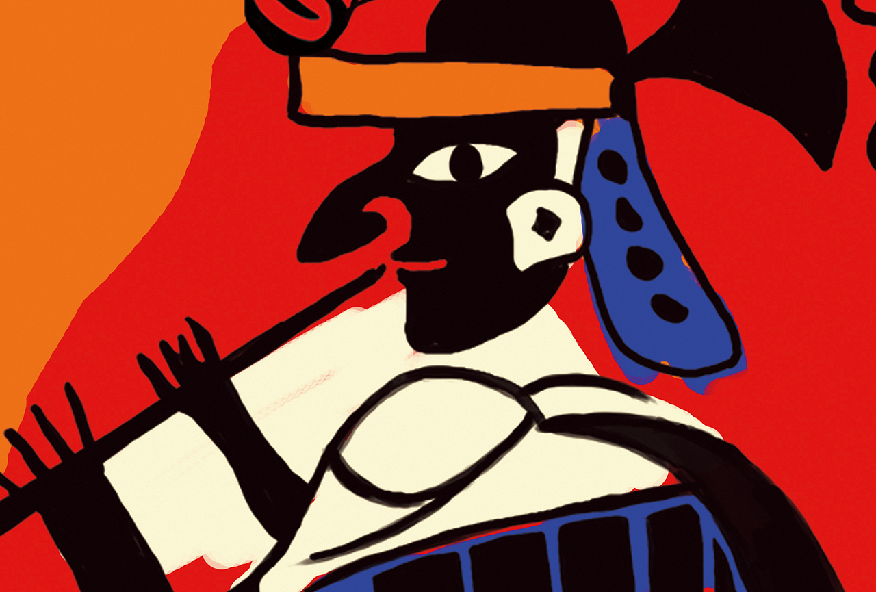 阿兹特克文明 玛雅文明 招贴及延展作品（图ZNTEzODc2MjA=） - 海报 - 站酷设计师玉兔捣药药原创素材 - 站酷ZCOOL