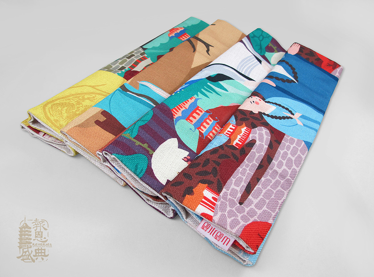 南京大报恩寺遗址博物馆实景演出《报恩盛典》抱枕衍生品（图ZNjU4ODQ2NjA=） - 生活用品 - 站酷设计师沈三寿原创素材 - 站酷ZCOOL