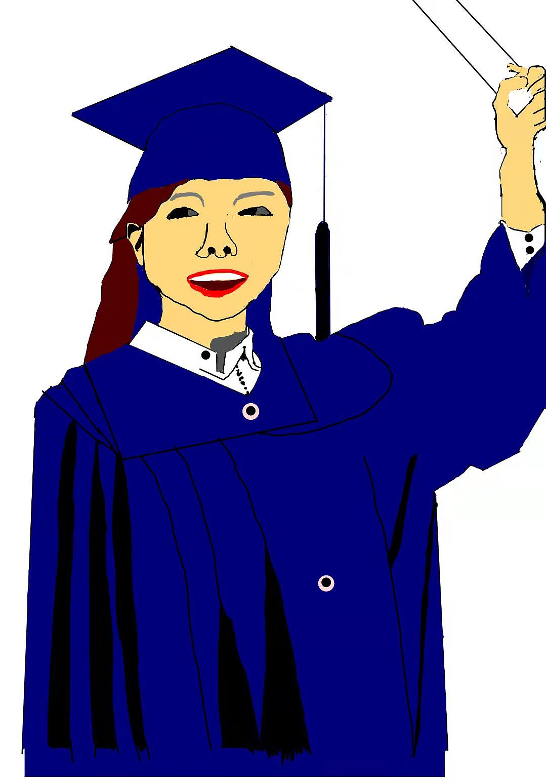 一位漂亮的女博士