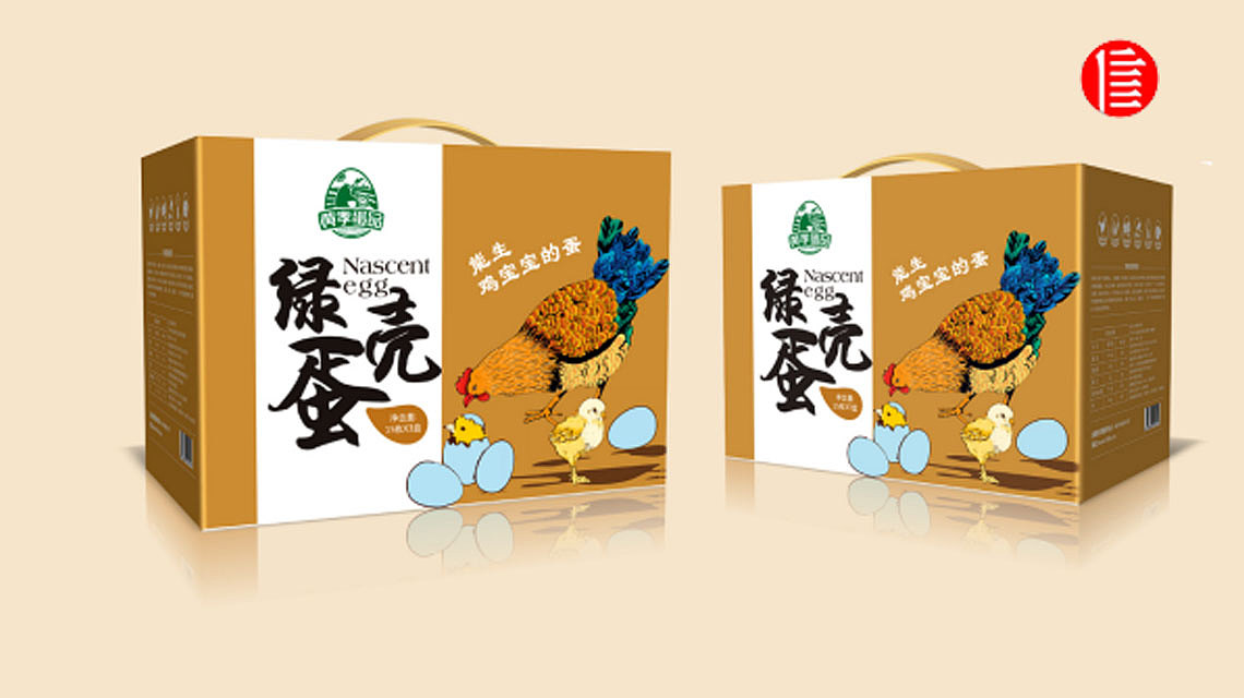 黄孝蛋品鸡蛋包装设计（图ZOTk4NzE2MjQ=） - 包装 - 站酷设计师信立浩达原创素材 - 站酷ZCOOL