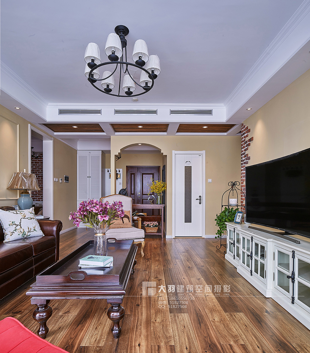 美式田园风格家居设计实景拍摄（图ZMjAwMDQ3NzQ4） - 环境/建筑摄影 - 站酷设计师北京大羽空间摄影原创素材 - 站酷ZCOOL