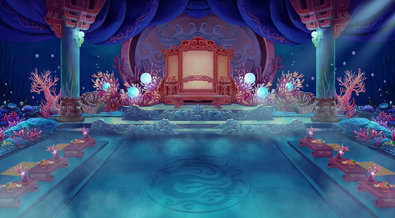 《三生三世十里桃花》游戏场景原画（图ZMTE1MTg2OTMy） - 游戏原画 - 站酷设计师天损星原创素材 - 站酷ZCOOL