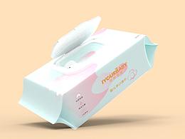 IYOURBABY湿巾包装案例