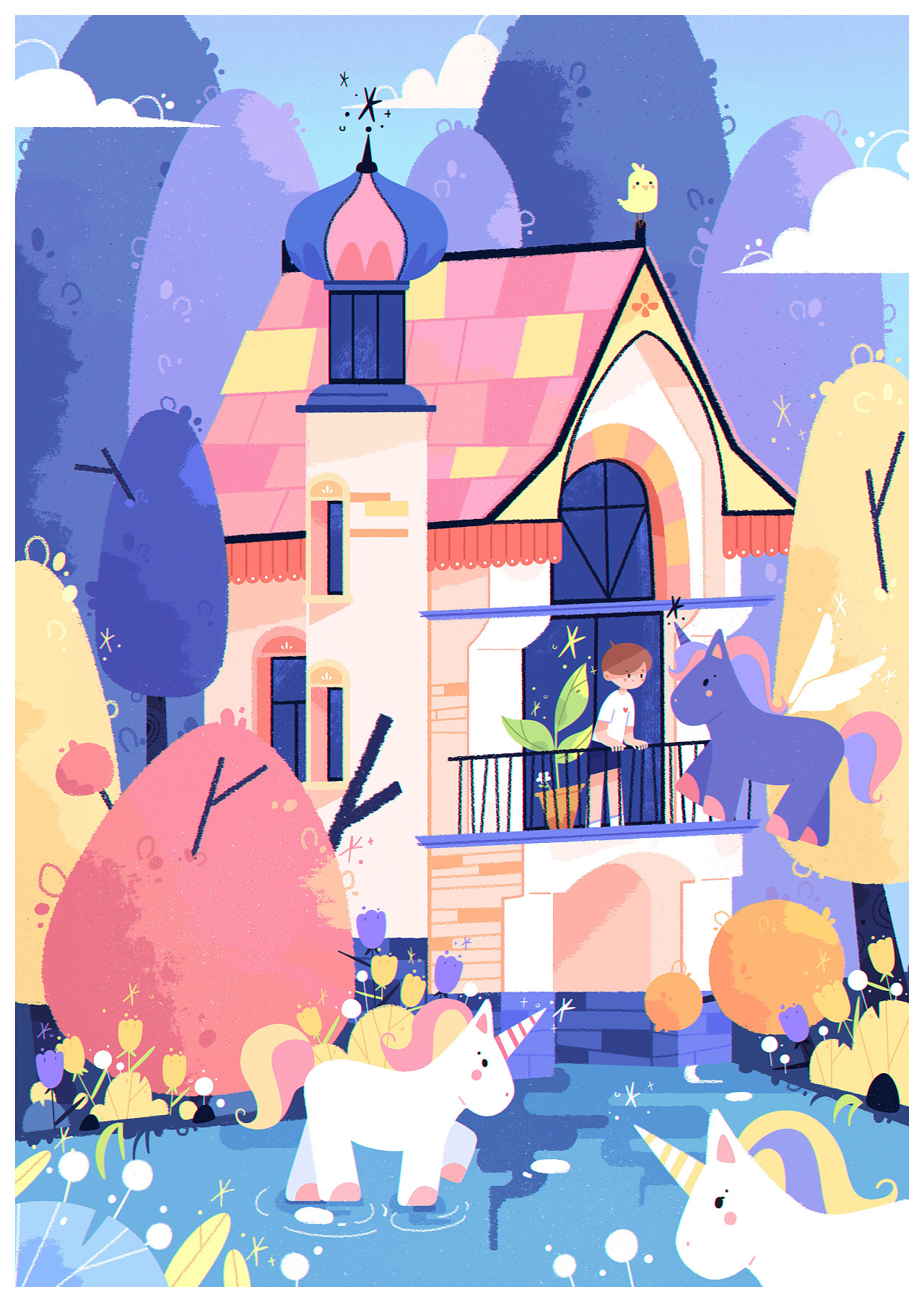 白日梦|插画|商业插画|猴先生hs - 原创作品 - 站酷 (zcool)