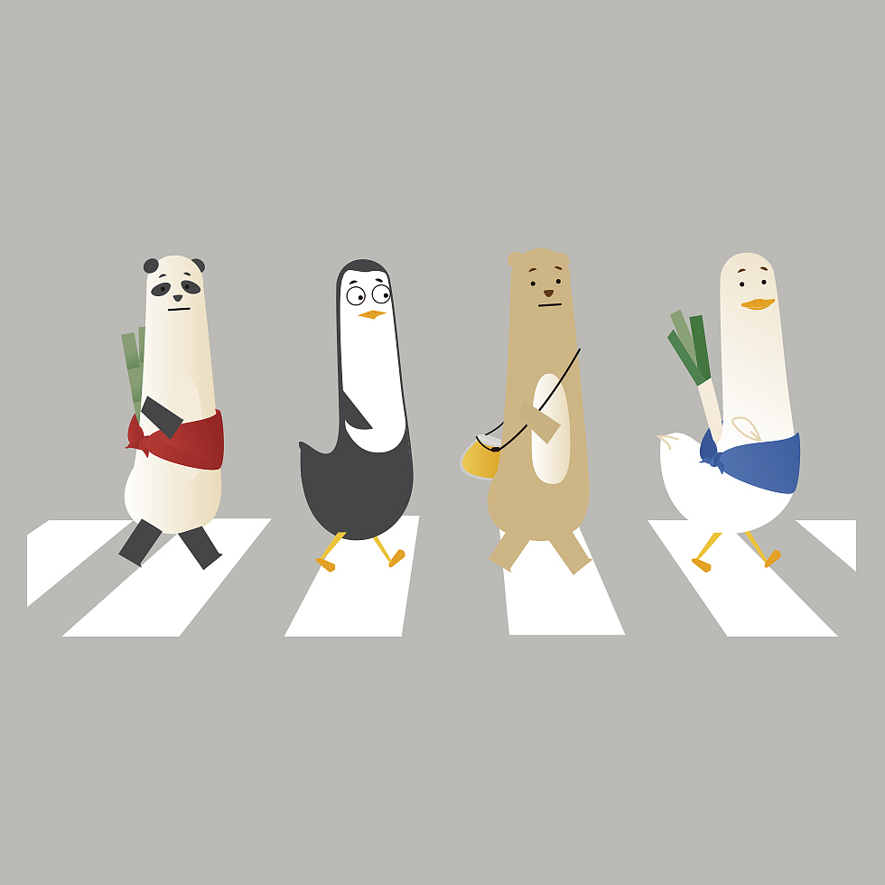 鸭吉祥物（图ZMTI4NzY4ODIw） - 商业插画 - 站酷设计师panda0222原创素材 - 站酷ZCOOL