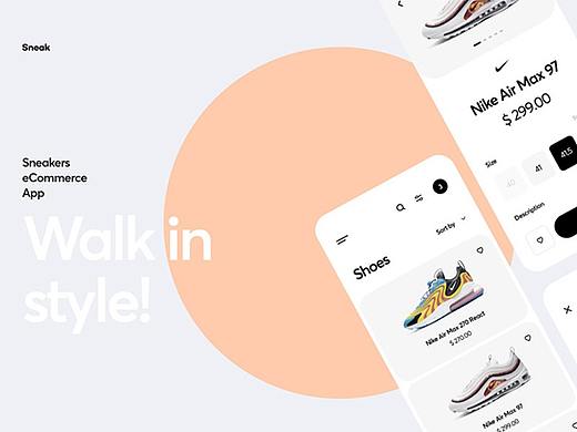 球鞋APP（个人主页-ZNDk2NDE4MDA=） - APP界面 - 站酷设计师闲云青烟原创素材 - 站酷ZCOOL