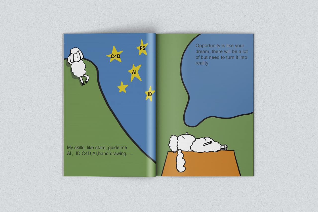 sunny sheep（图ZMjU2NDQ3MDU2） - 书籍/画册 - 站酷设计师EveLeo1原创素材 - 站酷ZCOOL