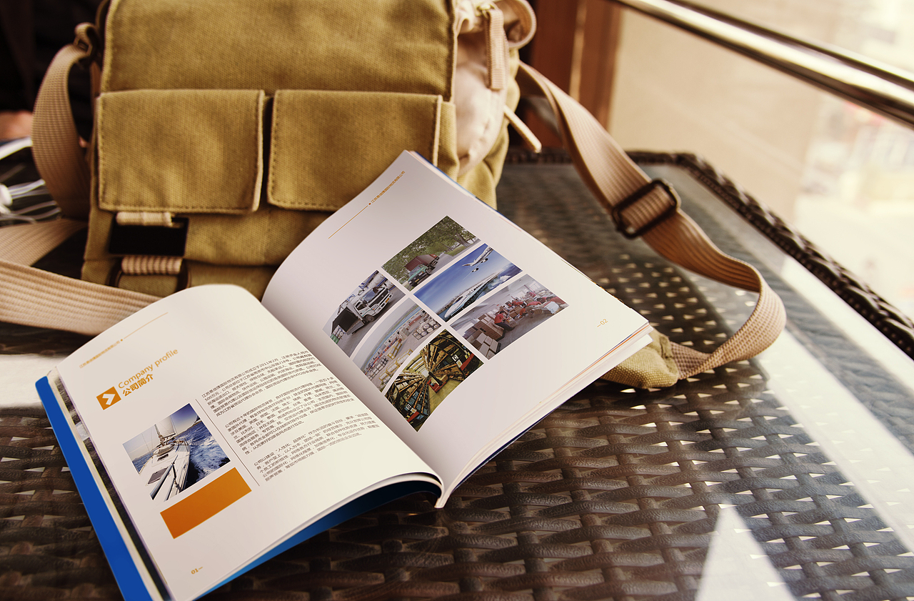 物流 画册 设计（图ZMzk5NDg5MTI=） - 书籍/画册 - 站酷设计师华小萱原创素材 - 站酷ZCOOL