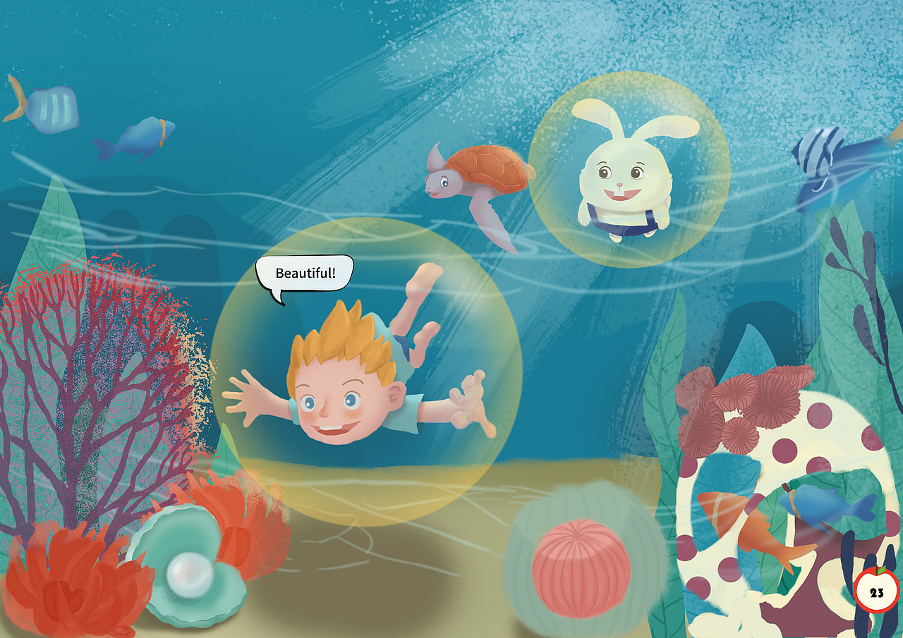 儿童绘本（图ZMjY0MTA0MTM2） - 绘本 - 站酷设计师有6的Chloe原创素材 - 站酷ZCOOL