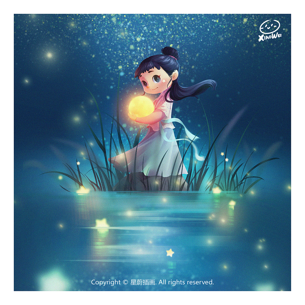 【星蔚插画】小伟 | 插画世界里宁静美好的一年（图ZMjk0NTQ4MTA0） - 创作习作 - 站酷设计师星蔚插画原创素材 - 站酷ZCOOL
