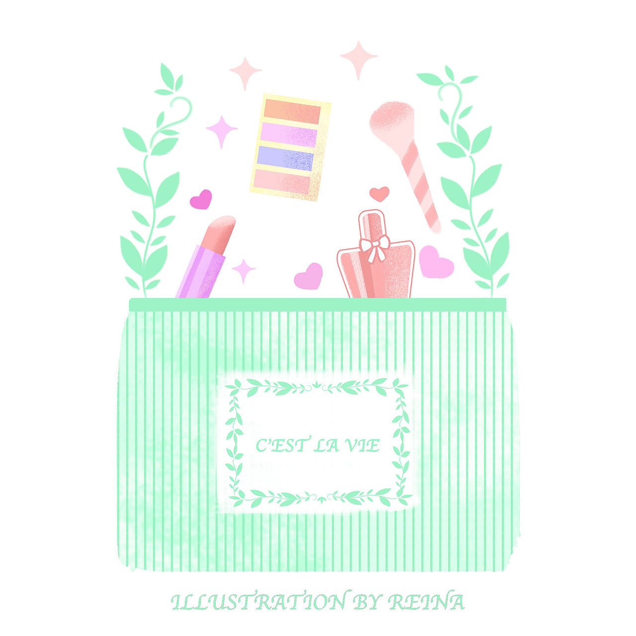 化妆包藏着女生的小秘密（图ZODc3MDg3NTI=） - 创作习作 - 站酷设计师reina111原创素材 - 站酷ZCOOL