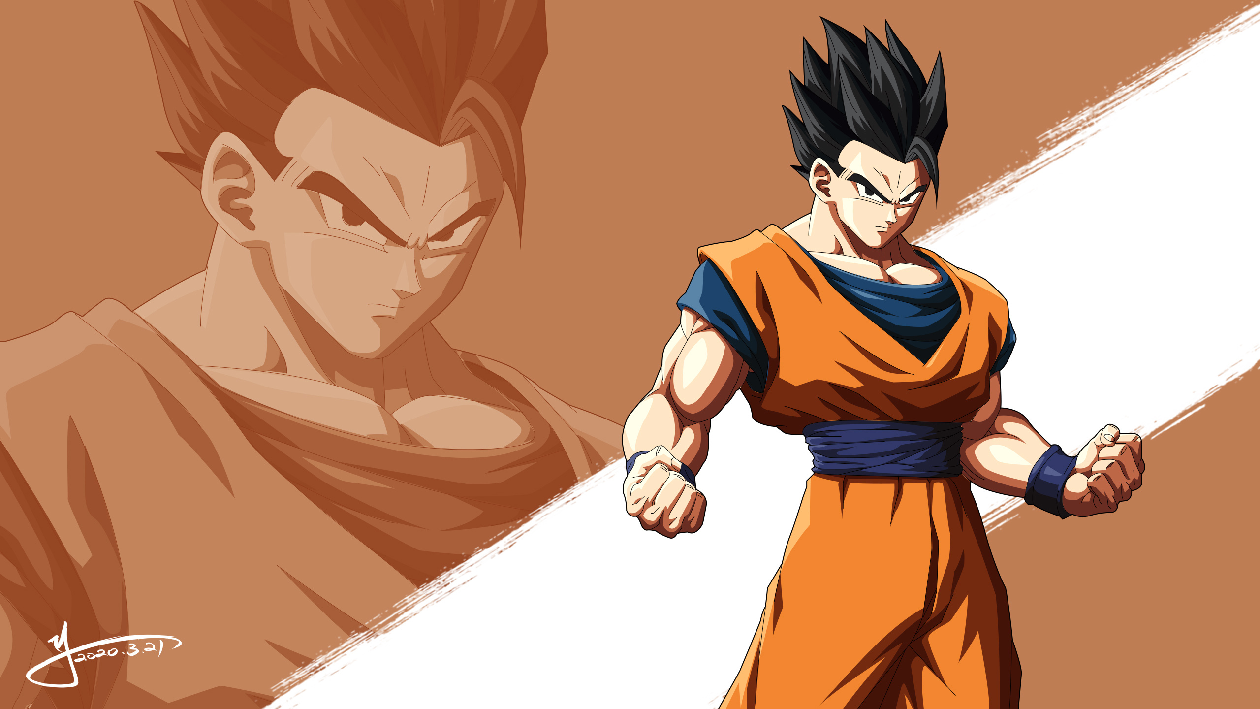 个人绘画作品-童年回忆篇【七龙珠】(2018)