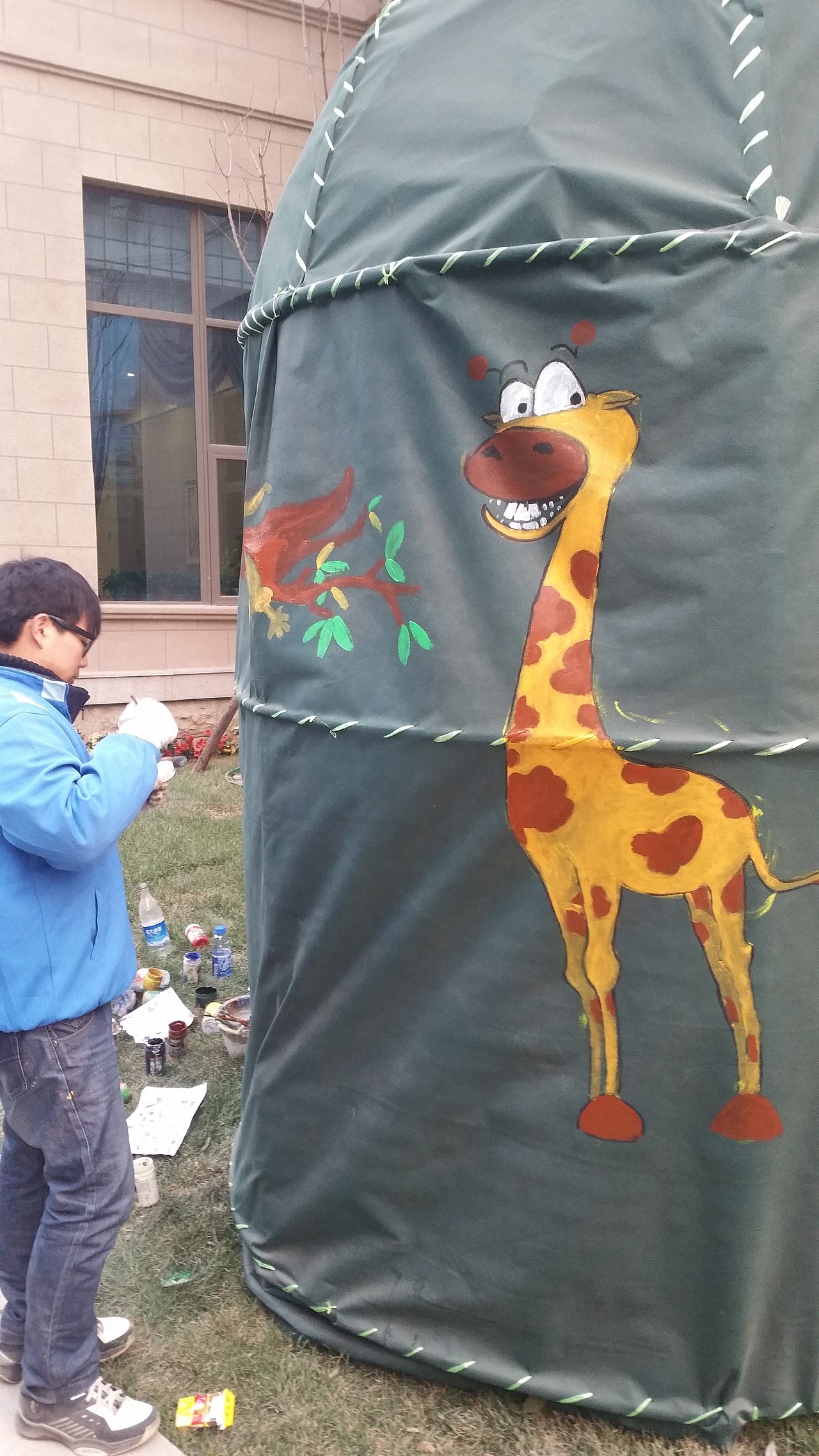 邯郸手绘墙、邯郸墙体彩绘、邯郸墙绘、邯郸恒大集团恒大名都楼盘园区彩绘。涂图艺术工作室（图ZNDk3NTI2ODA=） - 新锐潮流插画 - 站酷设计师涂图艺术原创素材 - 站酷ZCOOL