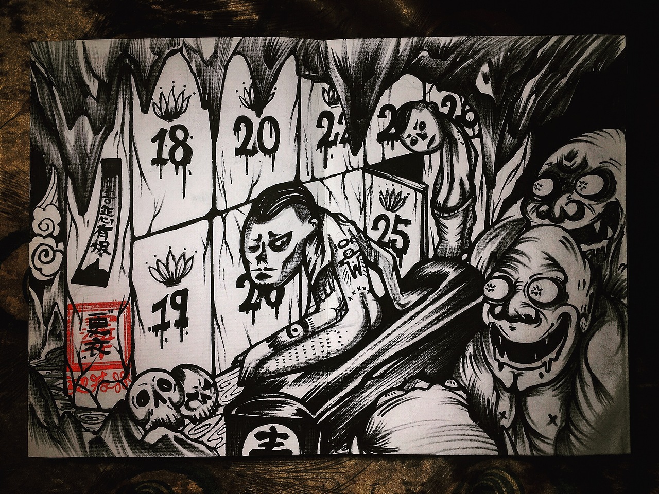 第二关。偷窥鬼,趁换衣服时不停偷窥