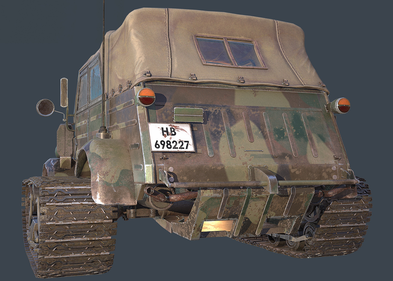 次世代影视游戏载具模型