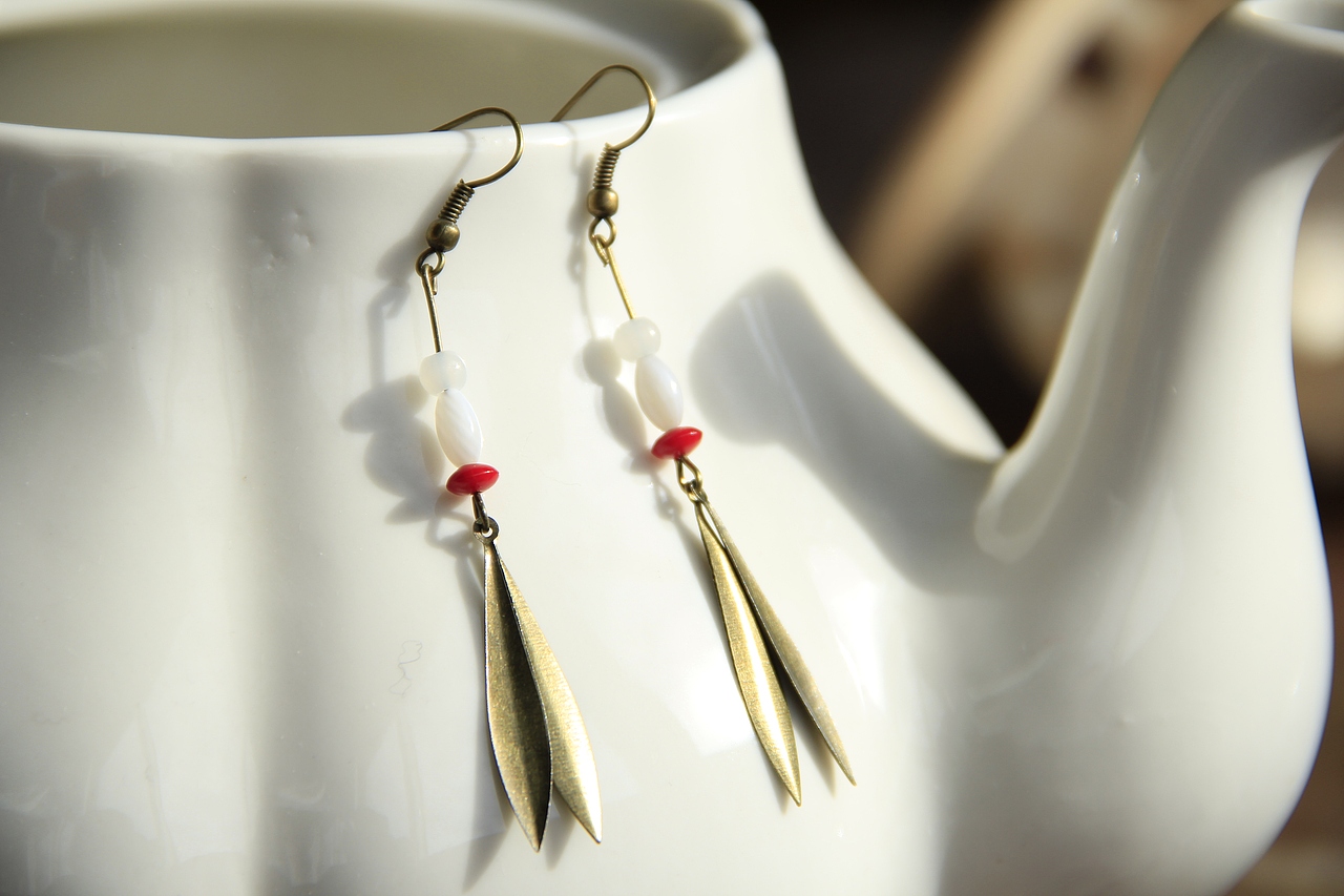 【原创手工耳坠】——【剑心】（图ZMzQxOTExNDA=） - 首饰设计 - 站酷设计师孙囍瑶原创素材 - 站酷ZCOOL