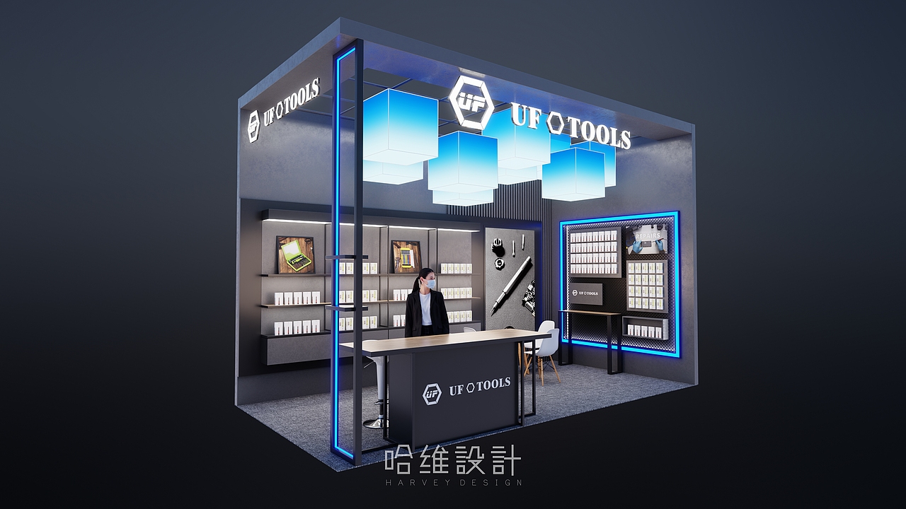 友福18平展台设计