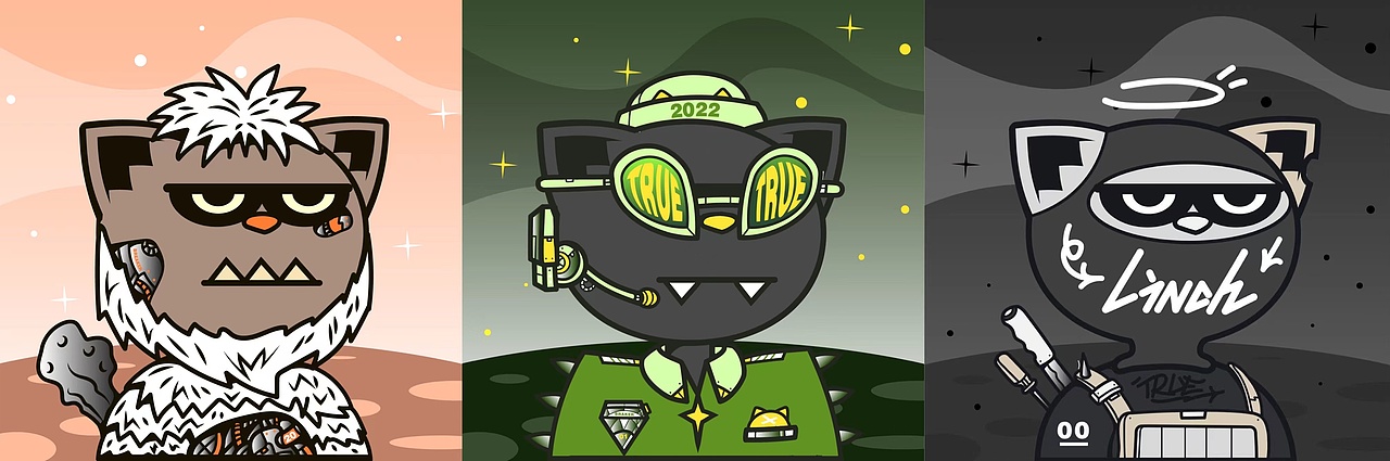 LiNCH&破局·猫 | 数字头像藏品