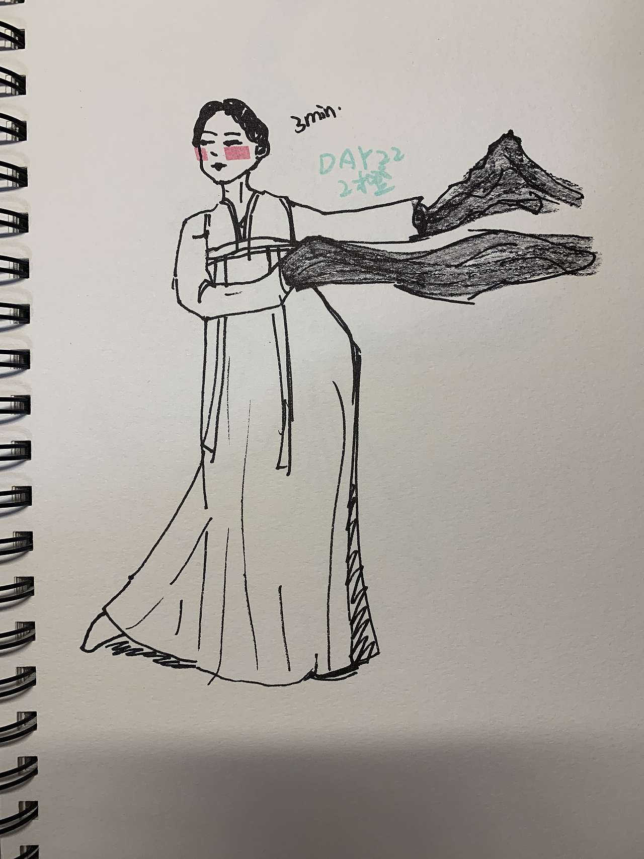 #速写60天挑战赛#DAY22@速写班长 