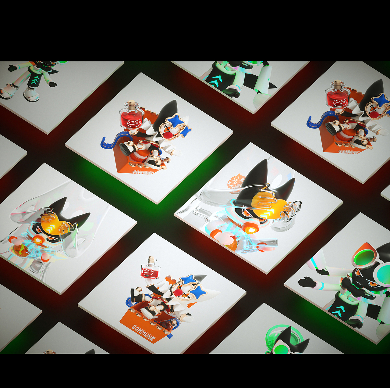 commune幻师-魔盒小丑/灵魂使者/调酒师