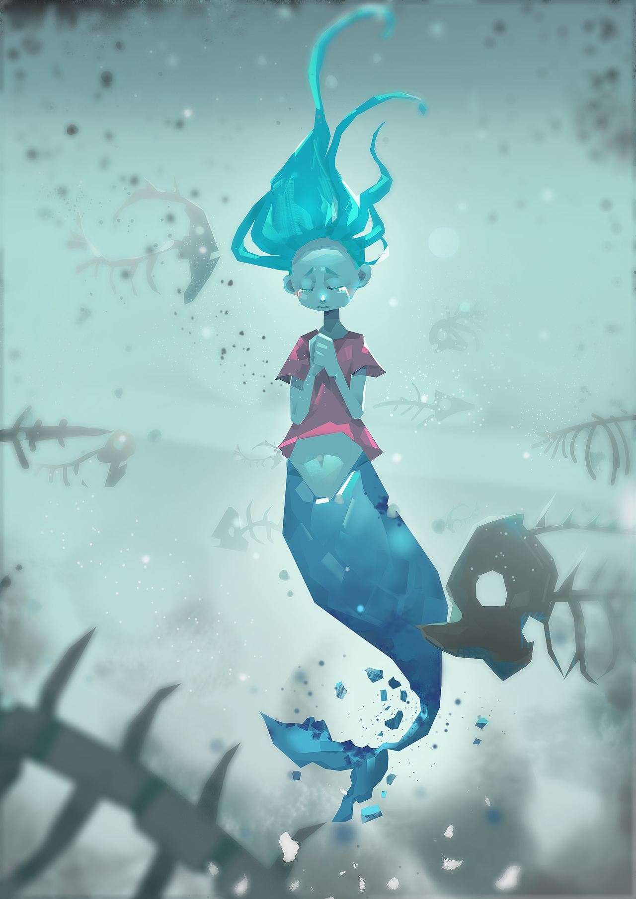 插画练习（图ZMTY2OTIxNTAw） - 创作习作 - 站酷设计师夏夜单车原创素材 - 站酷ZCOOL