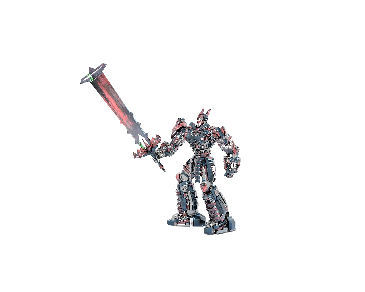 中型可操控地狱魔法的机甲