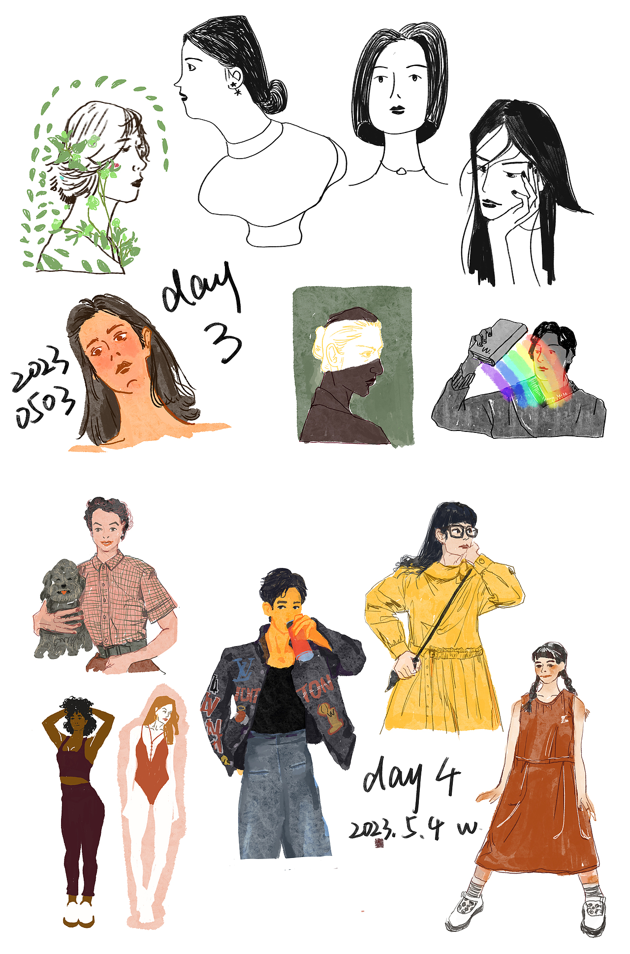 不存在的肖像美术馆（图ZMzQxNzg4NzM2） - 创作习作 - 站酷设计师会飞的小王原创素材 - 站酷ZCOOL