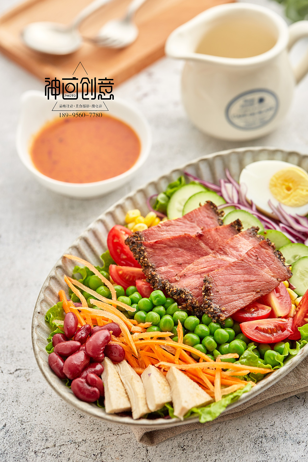 武汉美食摄影《沙拉》