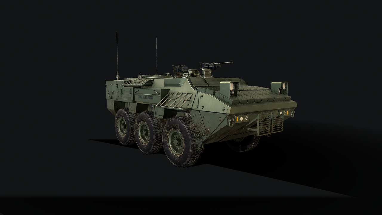三维装甲车模型