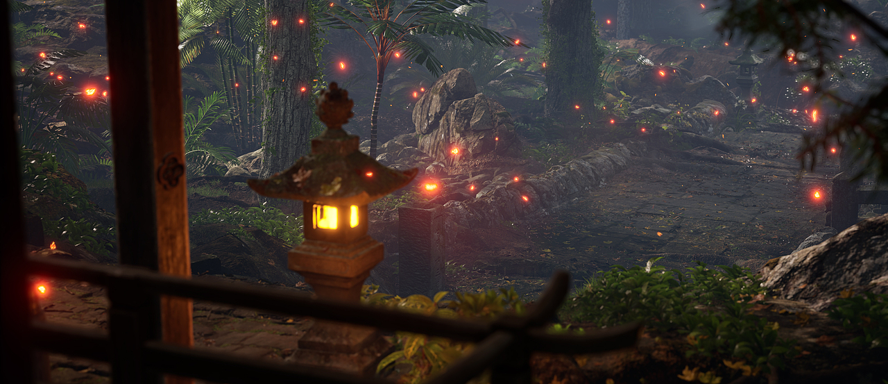 [4k]黑神話·雨后初霽（圖ZMjQ5MTYzMjU2） - 場(chǎng)景 - 站酷設(shè)計(jì)師就住在這屯原創(chuàng)素材 - 站酷ZCOOL