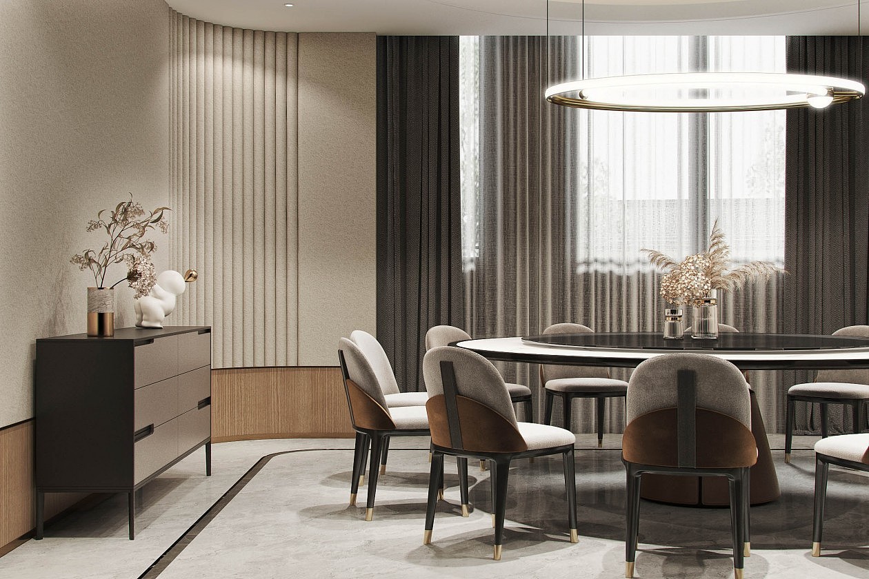 餐厅包厢效果图