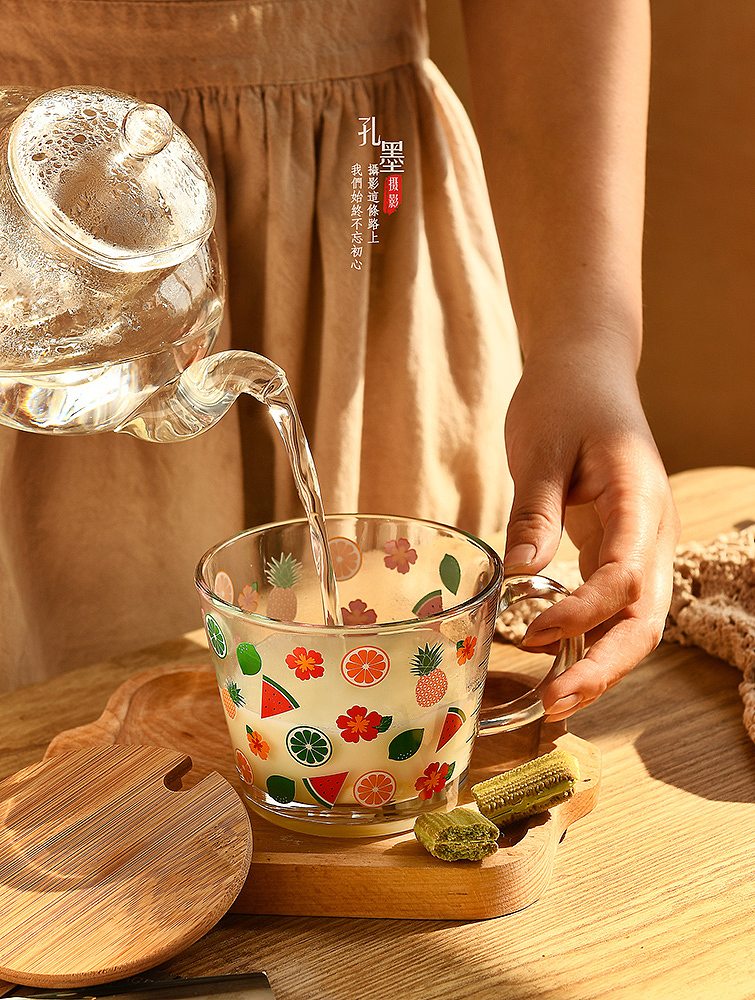 早餐杯产品拍摄