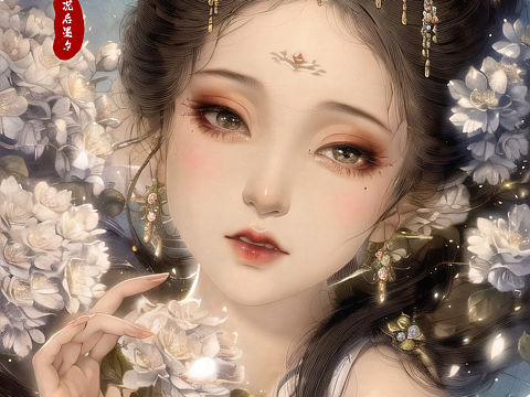 国风人物插画