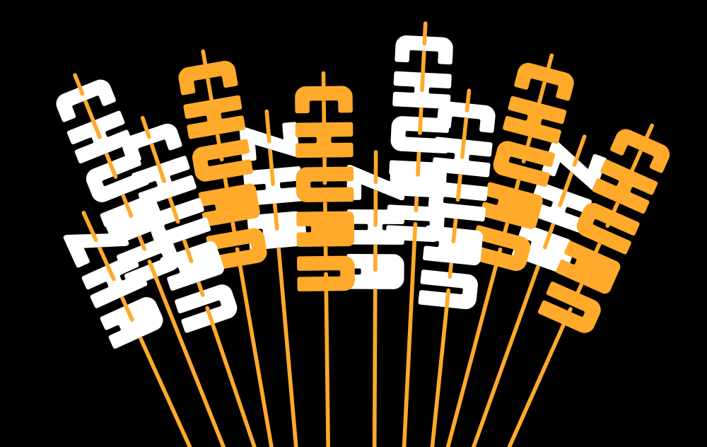 炸小明五花肉炸串铺插画设计|插画|商业插画|庚庚三