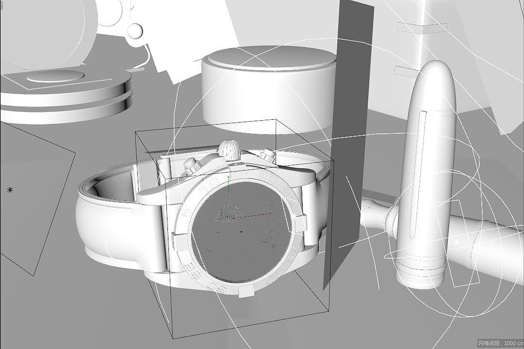 C4D手表渲染